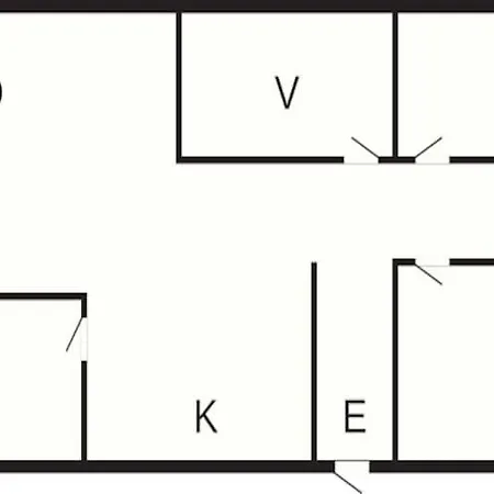 4 Person Holiday Home In Lokken-By Traum Дом отдыха